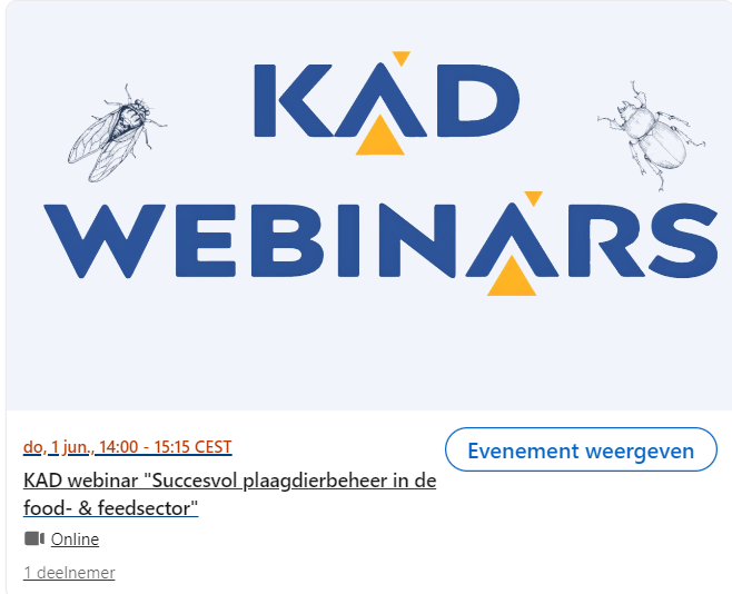 Het Belang van Geïntegreerde Plaagdierbeheersing in de Voedingsmiddelen- en Diervoederindustrie: Een Webinar van KAD